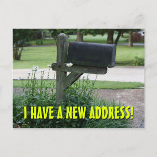 New Change Of Address Postcard