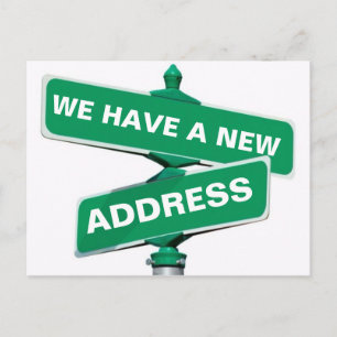 New Change Of Address Postcard