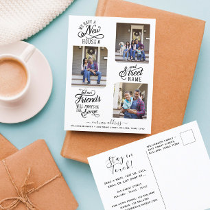 New Change of Address We've Moved Photo Moving Announcement Postcard