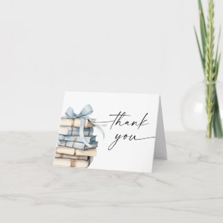New Chapter Begins Storybook Thank You Card