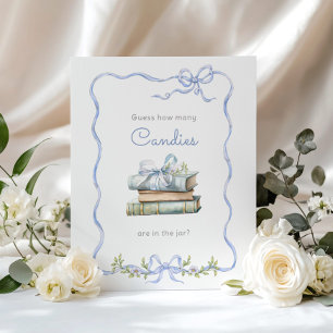 New Chapter Blue bow How many Candies Poster