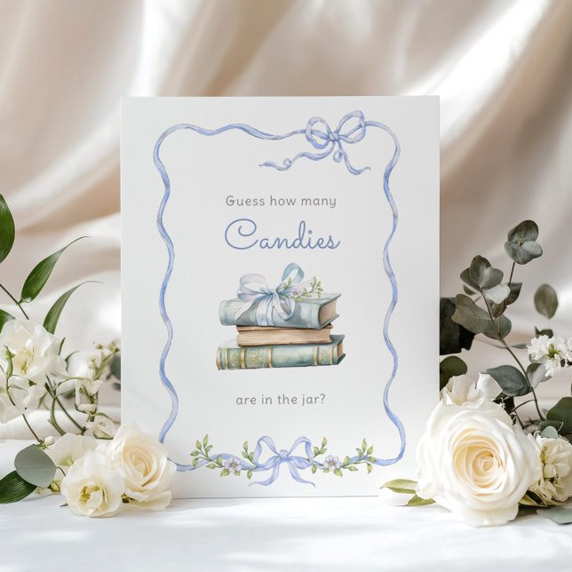 New Chapter Blue bow How many Candies Poster (Creator Uploaded)