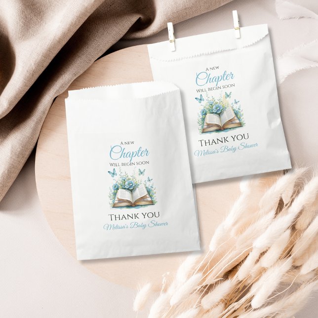 New Chapter Blue Boy Brunch StoryBook Baby Shower Favour Bag (Creator Uploaded)