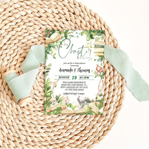 New Chapter Book Baby Shower Invitation