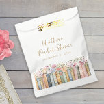 New Chapter Favour Bag<br><div class="desc">Send your guests home with memories and treats in our book-themed favour bags. These bags are decorated with charming watercolor illustrations of books and wildflowers,  perfectly summarising the theme of your event.</div>