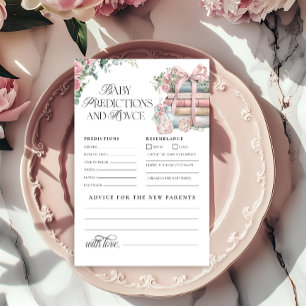 New Chapter Floral Bow Prediction for Baby Card