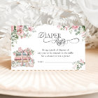 New Chapter Pink Bow Baby Shower Diaper Raffle