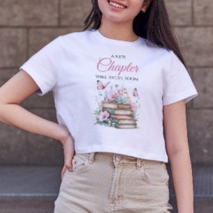 New Chapter Storybook Book Baby Shower Mummy T-Shirt