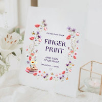 New Chapter Storybook Bridal Shower Fingerprint