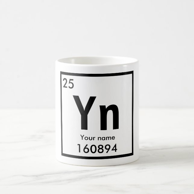New chemical Element Coffee Mug (Center)