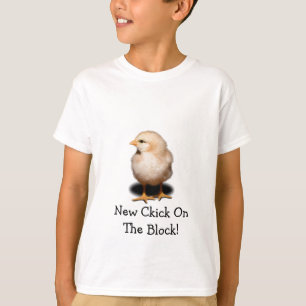 New Chick On The Block - Basic T-Shirt For Kids