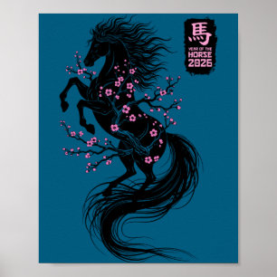New Chinese Horse Long Sleeve 1 Poster