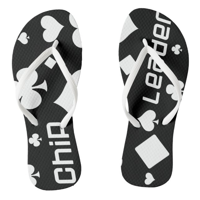 NEW! Chip Leader® Black Jack Sandals (Footbed)