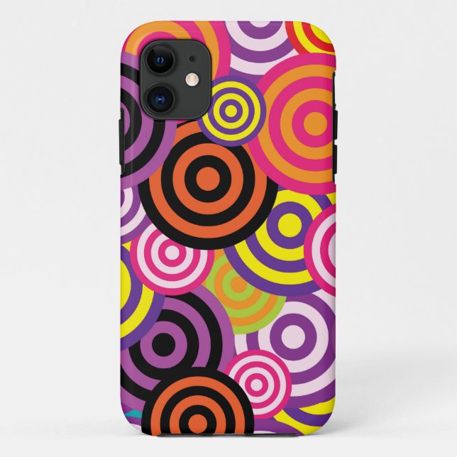 New Circle Abstract art Case-Mate iPhone Case (Back)