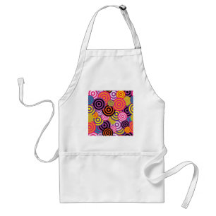 New Circle Abstract art Standard Apron