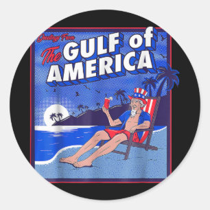 New classic round sticker