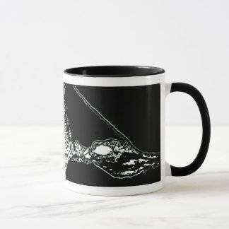 NEW!! "Cochlear Duct"  Block Print Mug