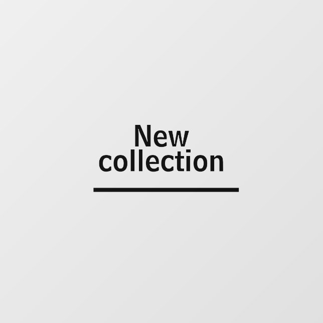 New collection adhésives fashion stores (Sheet)