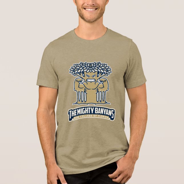 New College of Florida | The Honors College Tri-Blend Shirt (Front)