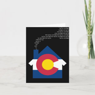 new colorado address announcement