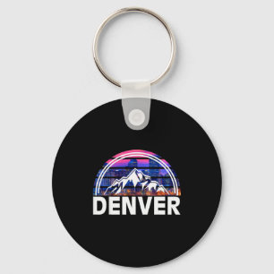 New Colorado Denver State Shirt Gift Rocky Mountai Key Ring