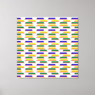 new colourful square and rectangle canvas print