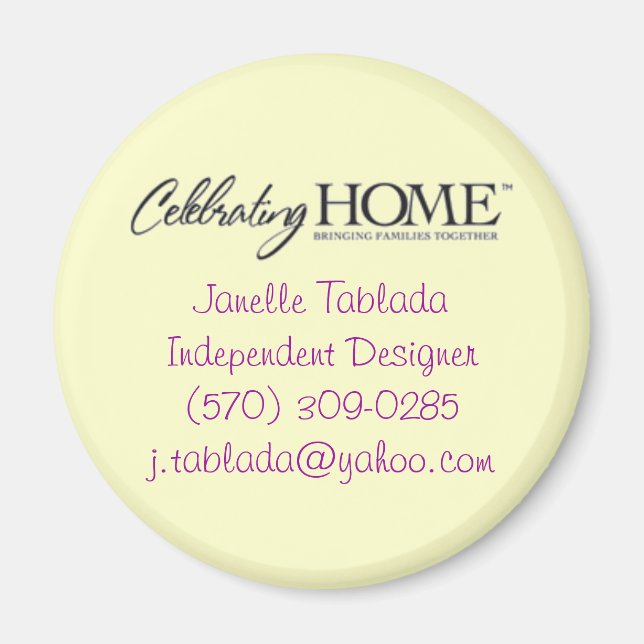 New_Company_Logo_inline, Janelle TabladaIndepen... Magnet (Front)