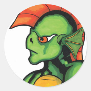 New Creature from the Black Lagoon Classic Round Sticker