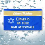 NEW! Custom Bar Mitzvah Banner<br><div class="desc">Bar Mitzvah Party banner</div>
