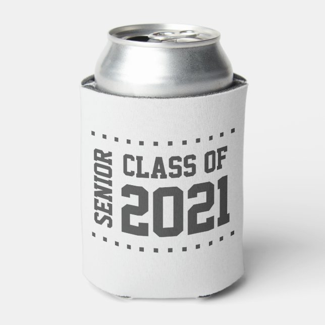 New Customisable Class of 2021 Graduation Can Cool Cooler (Can Front)