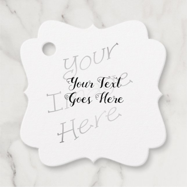 New Customisable Items Favour Tags (Front)