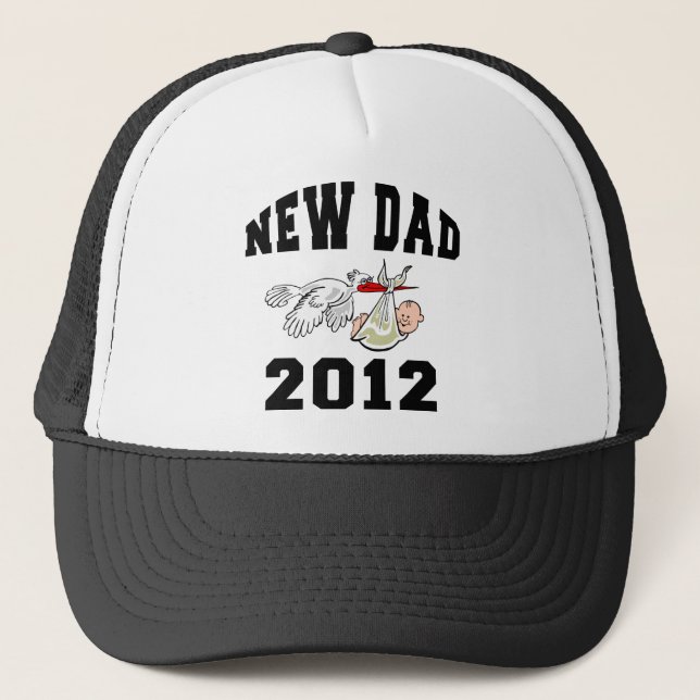 New Dad 2012 Trucker Hat (Front)