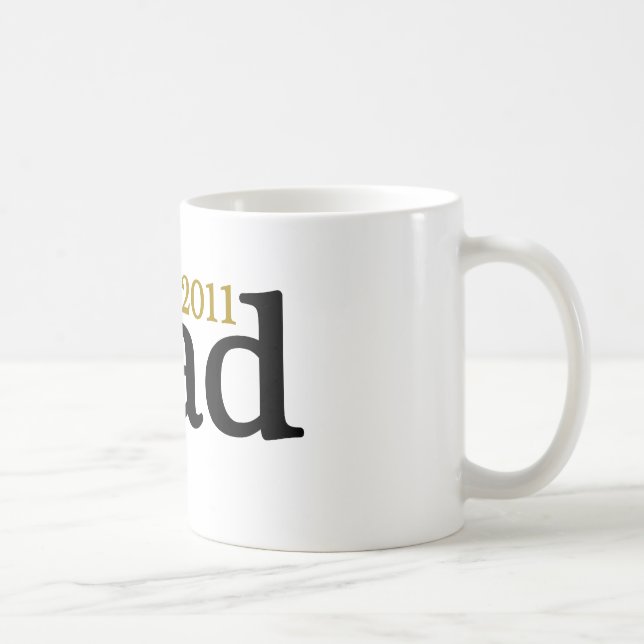 New Dad est 2011 Coffee Mug (Right)