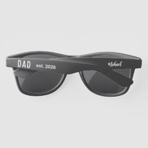 New Dad - est.2023 - personalised blue Sunglasses