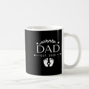 New Dad Est 2026 Fathers Day First Time Dad Coffee Mug
