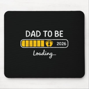 New Dad Est 2026 Fathers Day First Time Dad to Be Mouse Pad