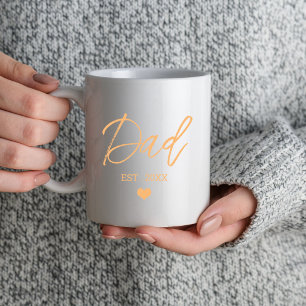 New Dad Est Gifts For New Parents To Be Daddy Gift Coffee Mug