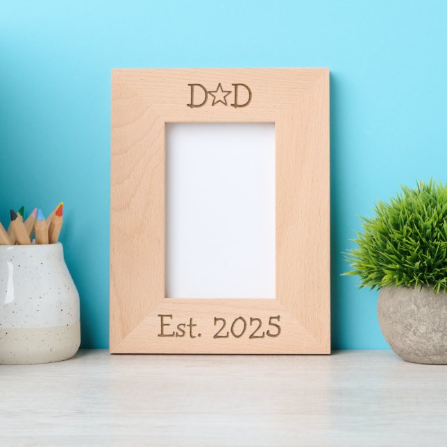 New Dad Etched Frames (Front)