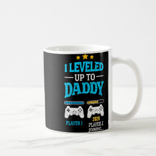 New Dad Fathers Day Leveled Up To Daddy 2026 Level Coffee Mug