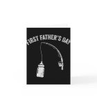 New Dad Fisherman, First Fathers Day Fishing Dad
