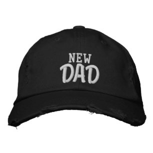 New Dad - Fun Gift to a New Parent - Embroidered Hat
