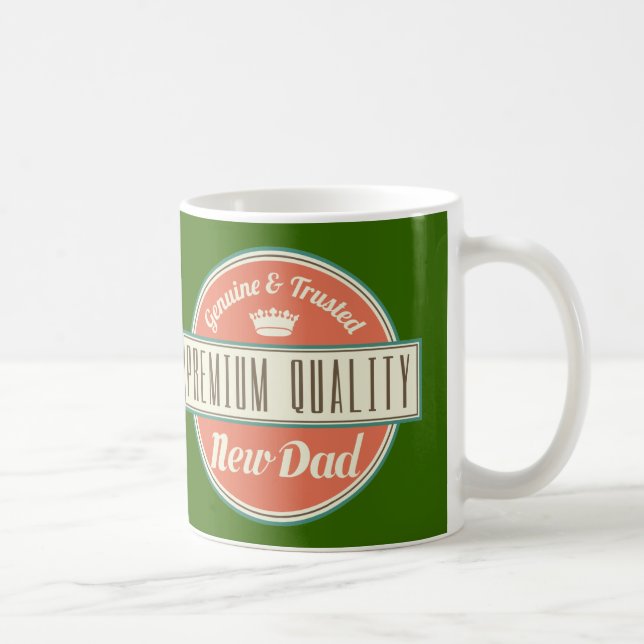 New Dad (Funny) Gift Coffee Mug (Right)