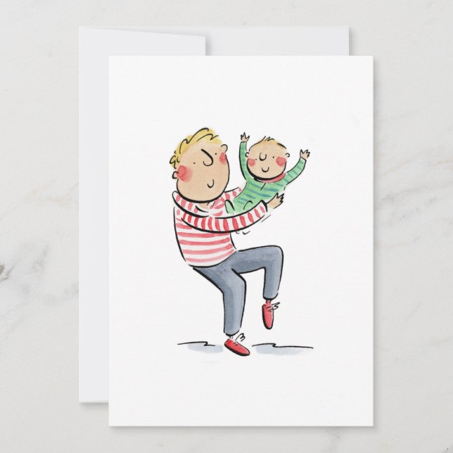 New Dad Invitation (Front)