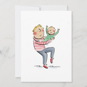 New Dad Invitation