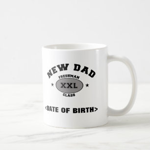 New Dad Personalised Coffee Mug XXL