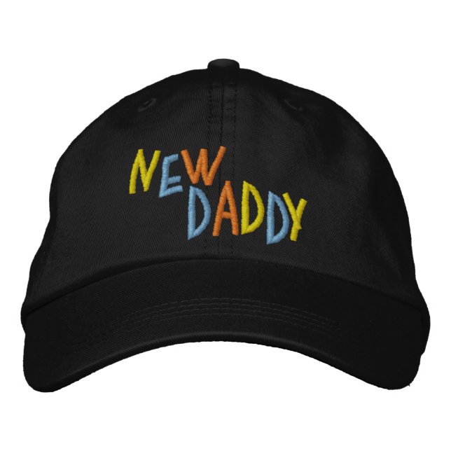 New Daddy Embroidered Hat (Front)