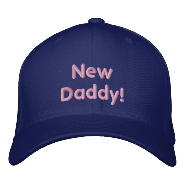 New Daddy! Embroidered Hat (Front)