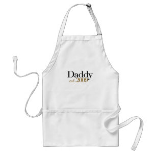 New Daddy Est 2009 Standard Apron