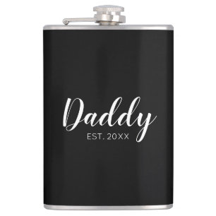 New Daddy Established 2022 Hip Flask