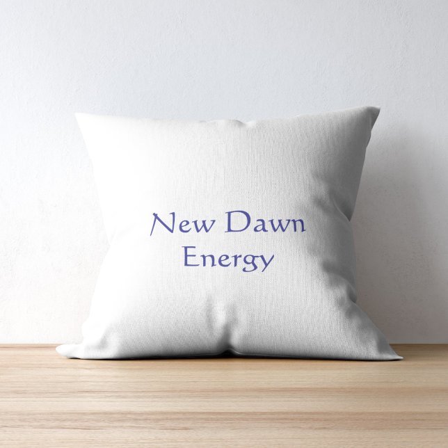 New Dawn Energy Modern Script  Cushion (Creator Uploaded)